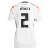 Maillot de foot Allemagne Antonio Rudiger #2 Domicile vêtements Europe 2024 Manches Courtes